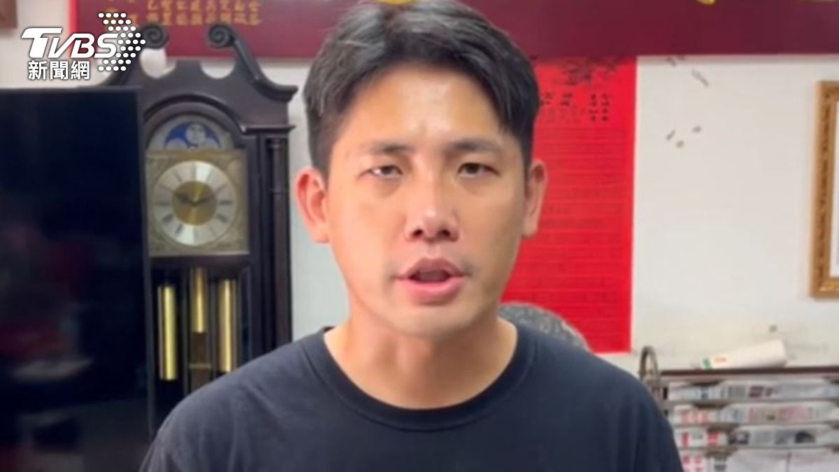 民進黨桃園市議員彭俊豪。(圖/TVBS)