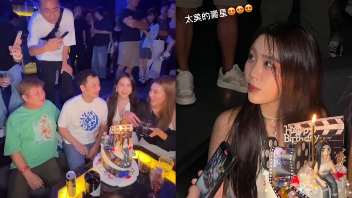 小禎18歲女兒超美!李進良同框慶生親親 她曝蛋糕巧思「放閃新歡」