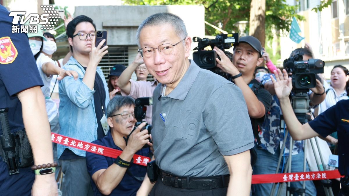 柯文哲重開羈押庭,將回復成「羈押禁見」狀態。(圖/潘建樺攝)