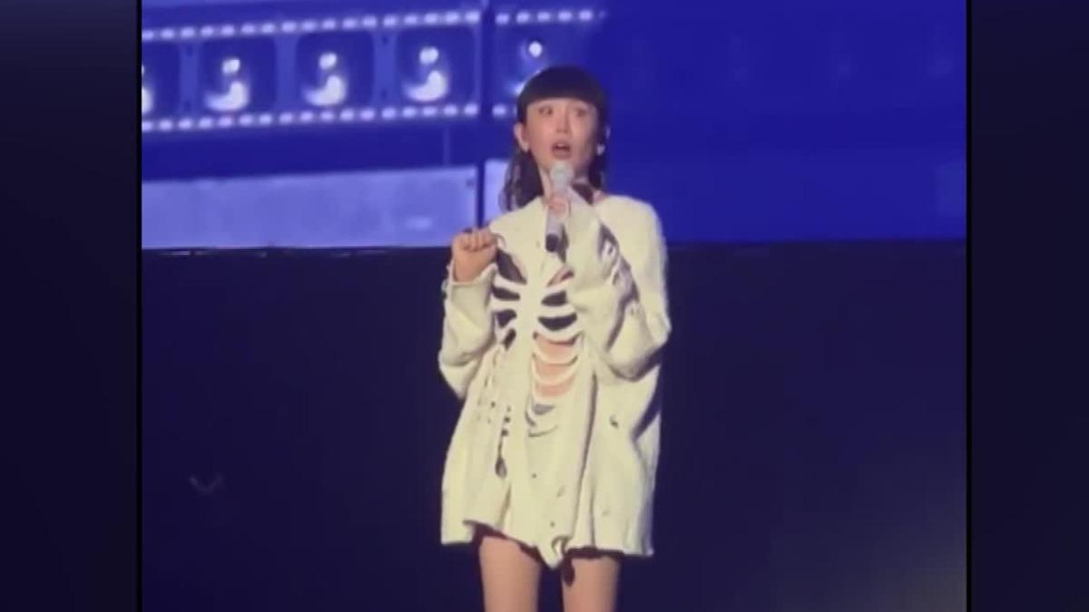 魏如萱廣州演唱會票房似乎不如預期。(圖/翻攝微博)