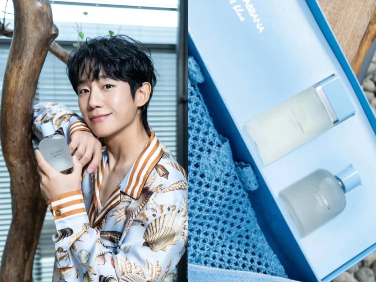 丁海寅同款DOLCE & GABBANA Light Blue淺藍男性淡香水（圖／翻攝自DOLCE & GABBANA )）