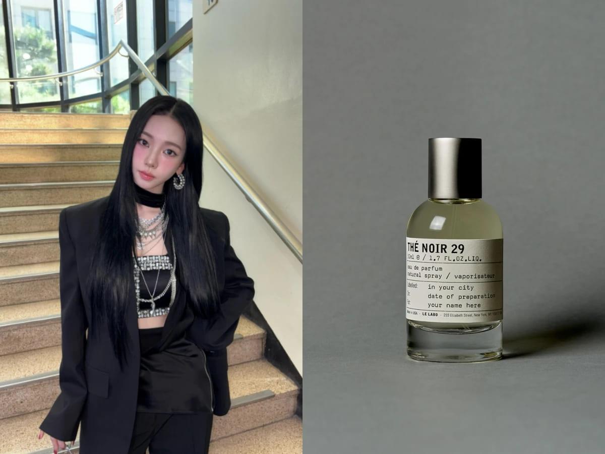Karina同款Le Labo THÉ NOIR 29香水（圖／翻攝自Karina IG、LE LABO官網）