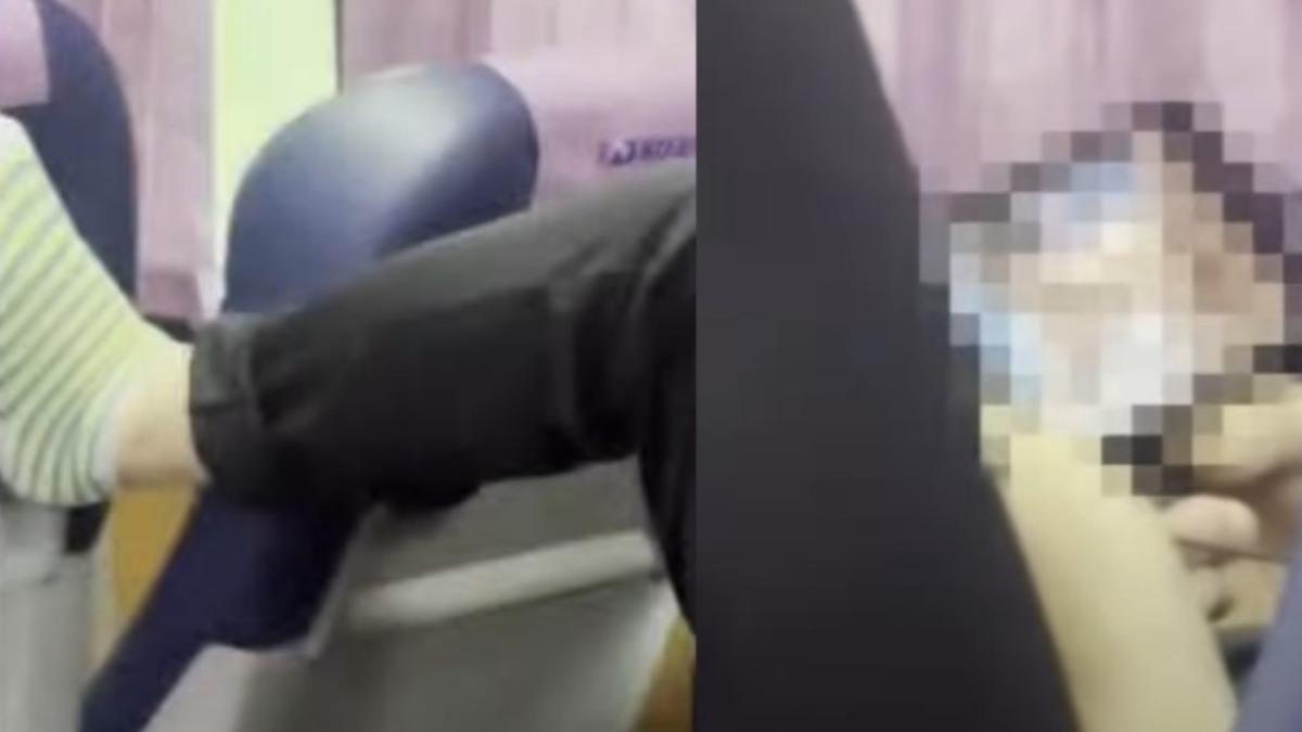 扯!6旬男搭巴士「腳踩椅背、公然看A片」 遭勸阻還挑釁