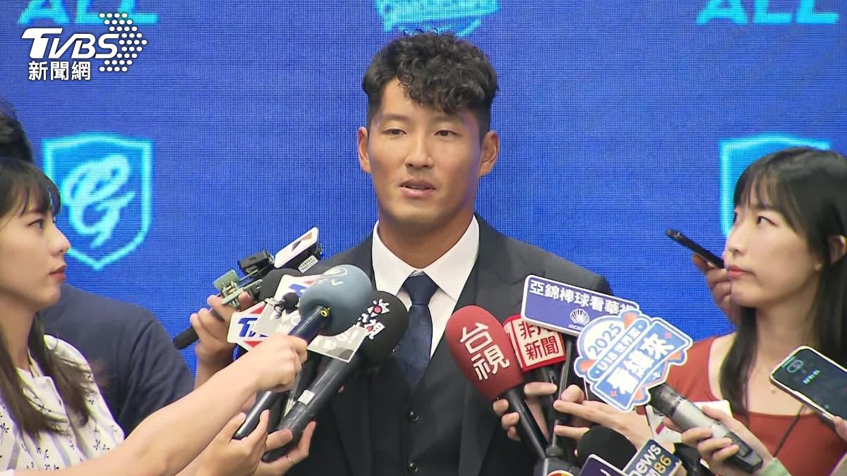 林哲瑄坦言職涯的最大遺憾,是沒有幫富邦悍將贏下一個冠軍。(圖/TVBS)