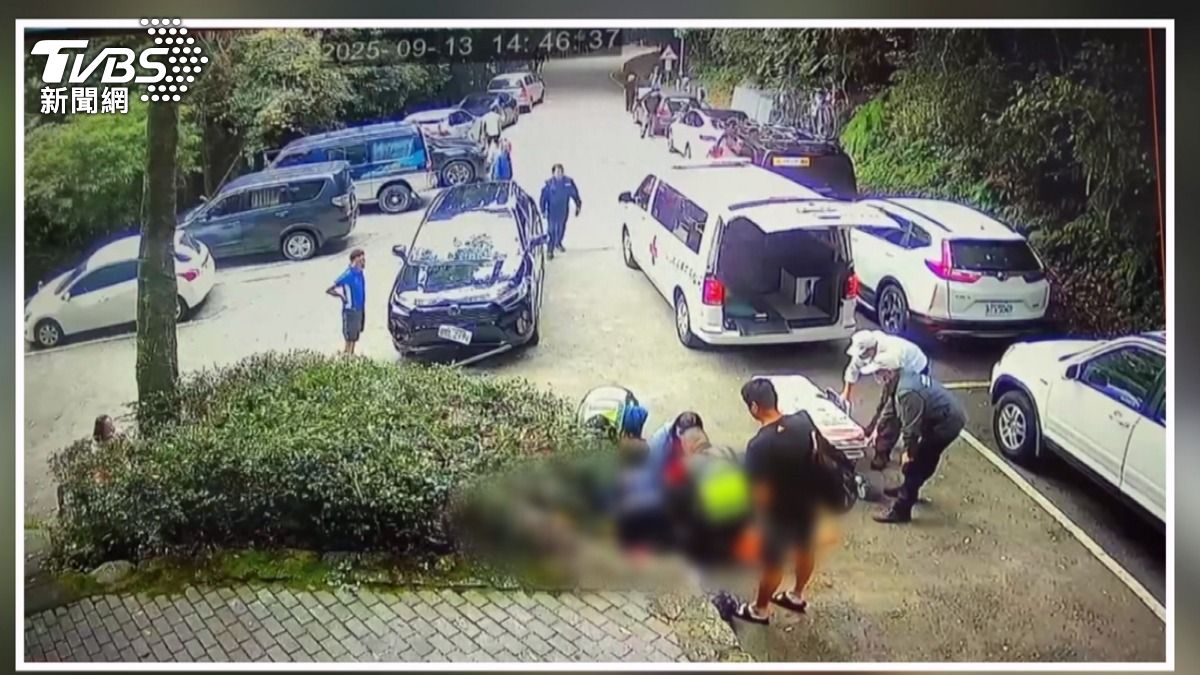 48歲男遭撞不治 新手駕駛緊張誤踩油門。(圖/TVBS)