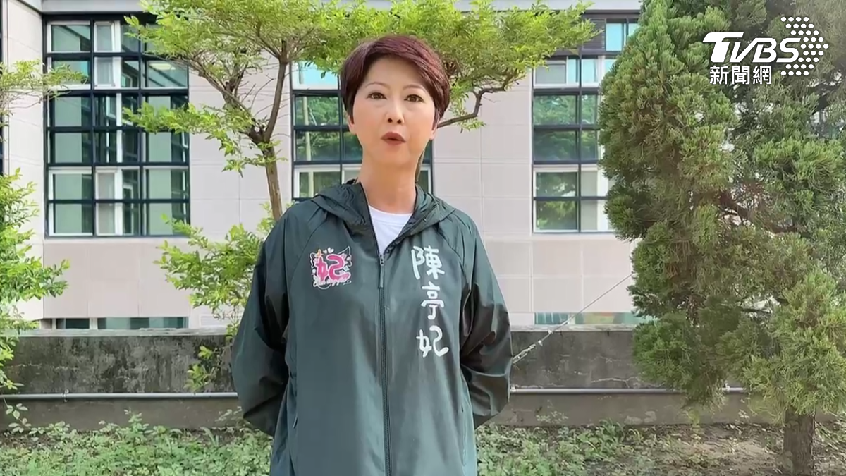 TVBS民調!台南市長競爭激烈 陳亭妃小贏謝龍介5%(圖/TVBS)