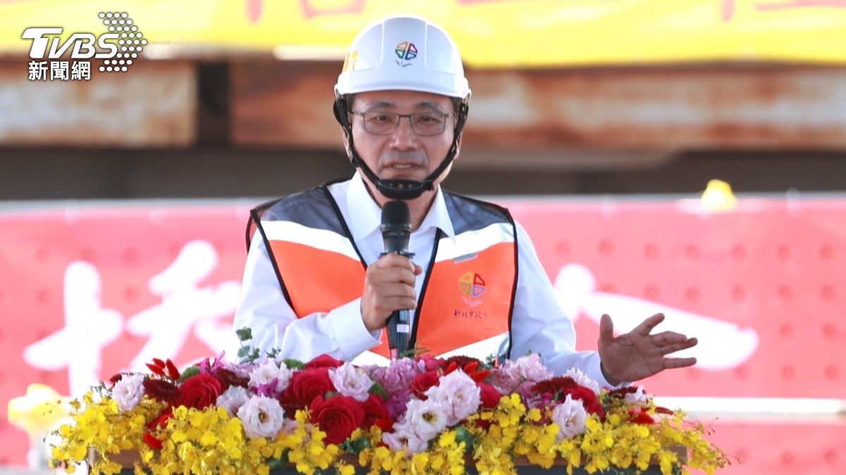 新北市長侯友宜致詞。（圖／華子琛攝）