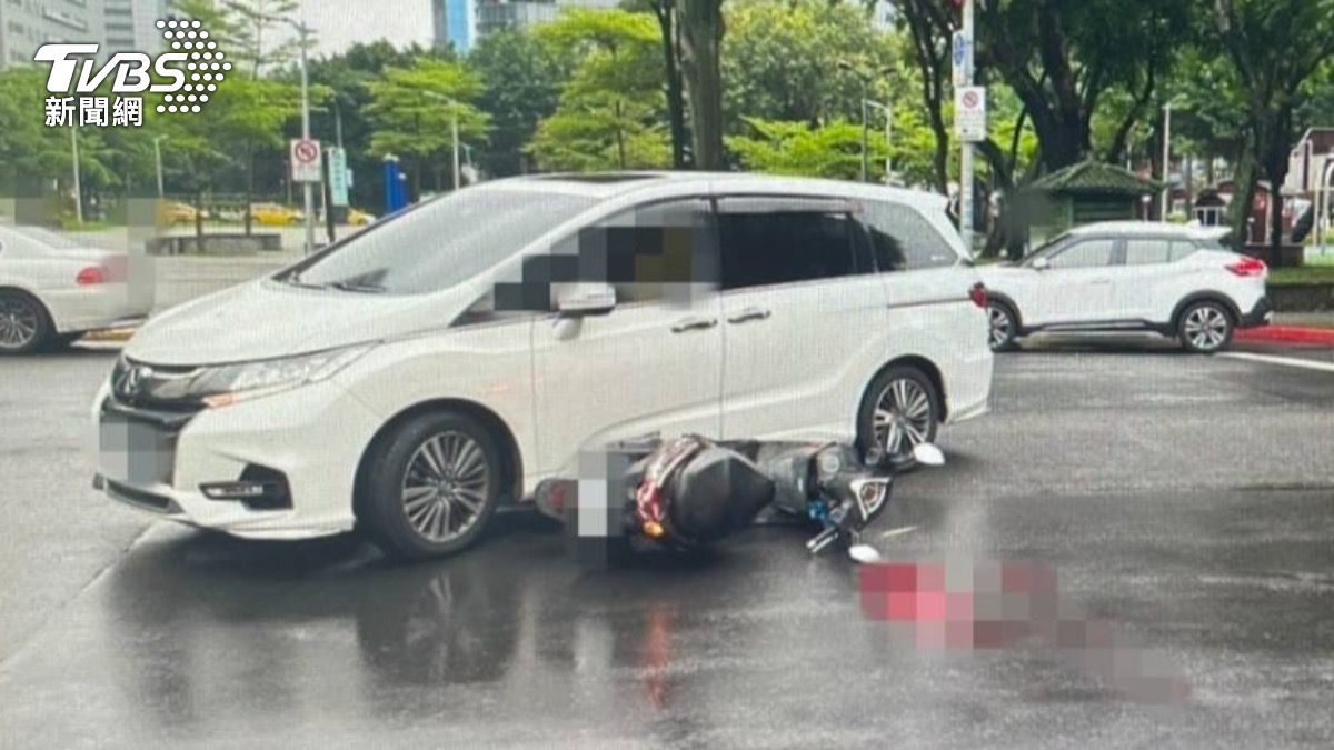 有片/71歲女「切西瓜」奪命影像曝 男騎士被撞住院1月身亡