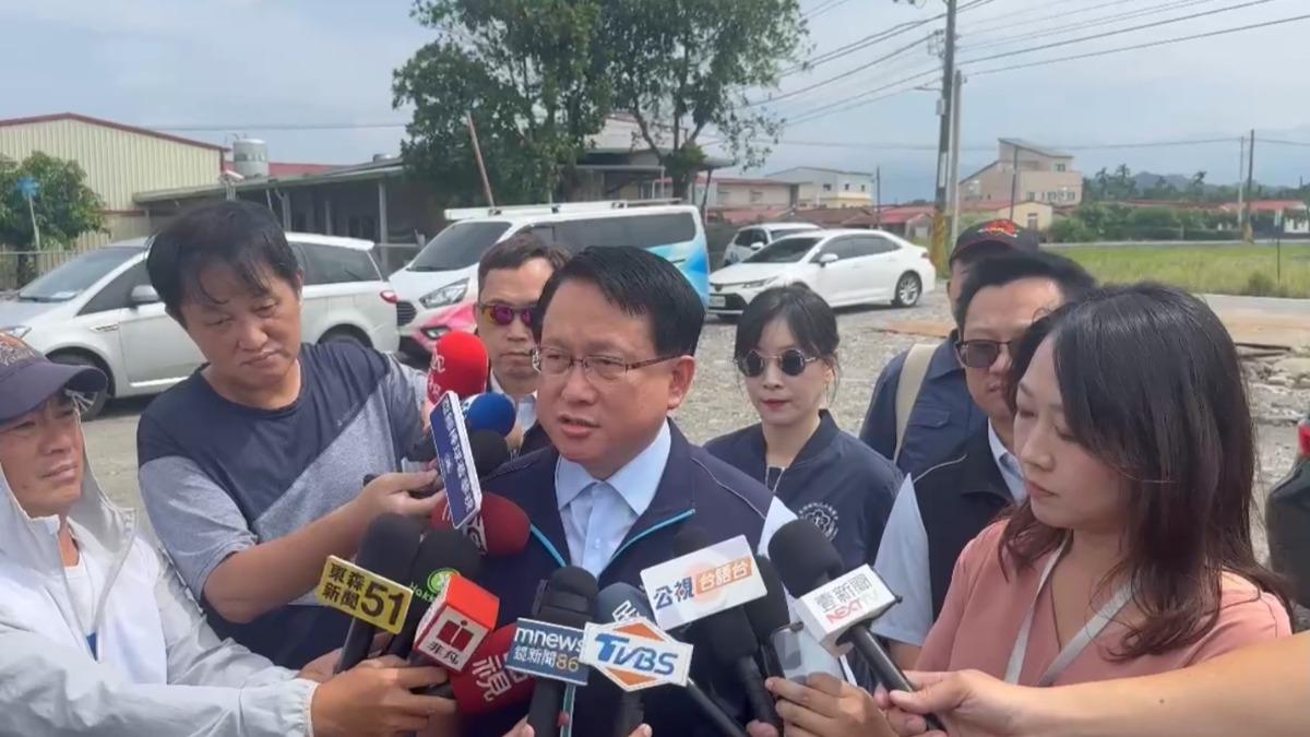橋頭地檢署檢察長張春暉今早親自率隊會勘。（圖／民眾提供）