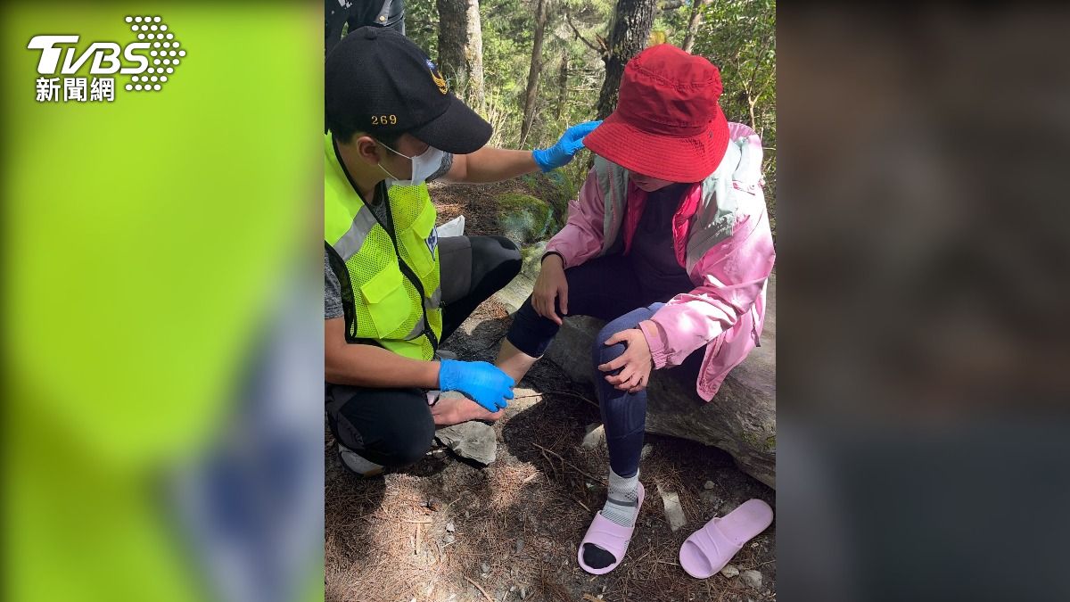「藍寶石步道」傳山難!55歲女爬嘉明湖扭傷 消防援馳