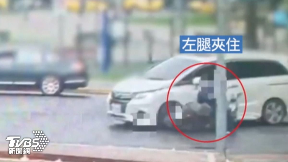 七旬老翁右轉，遭切西瓜女駕駛撞上，四個月後，因併發症身亡。（圖／TVBS）