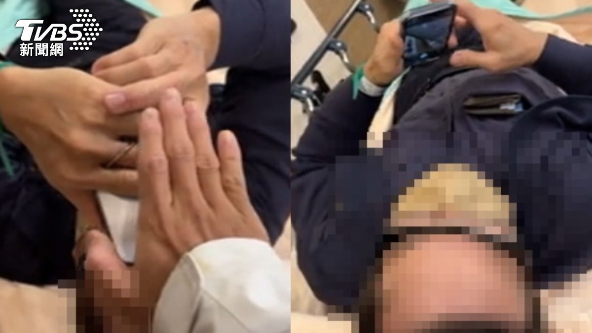 多次勸阻不聽,男搶手機竟遭告強制罪。(圖/TVBS)