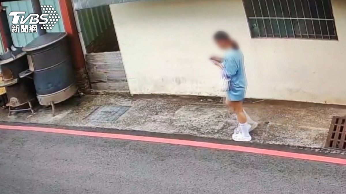 女大生遭男友刺死 監視器記錄最後身影。(圖/民眾提供)