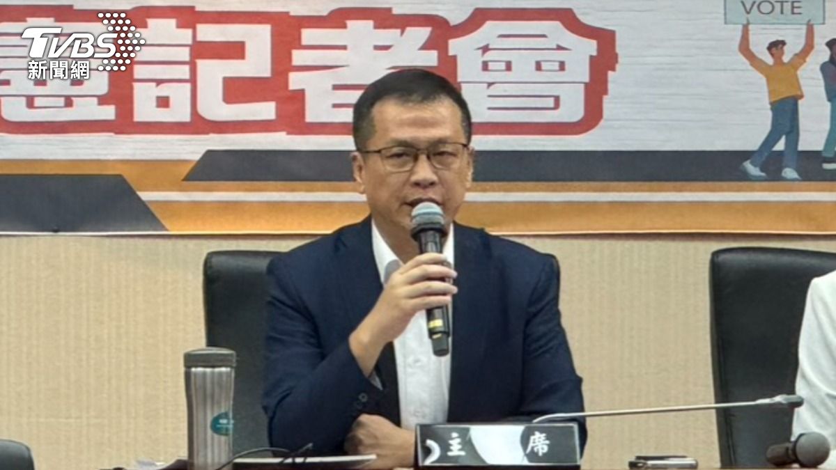 國民黨團書記長羅智強嗆徐國勇、賴清德。(圖/陳怡潔攝)