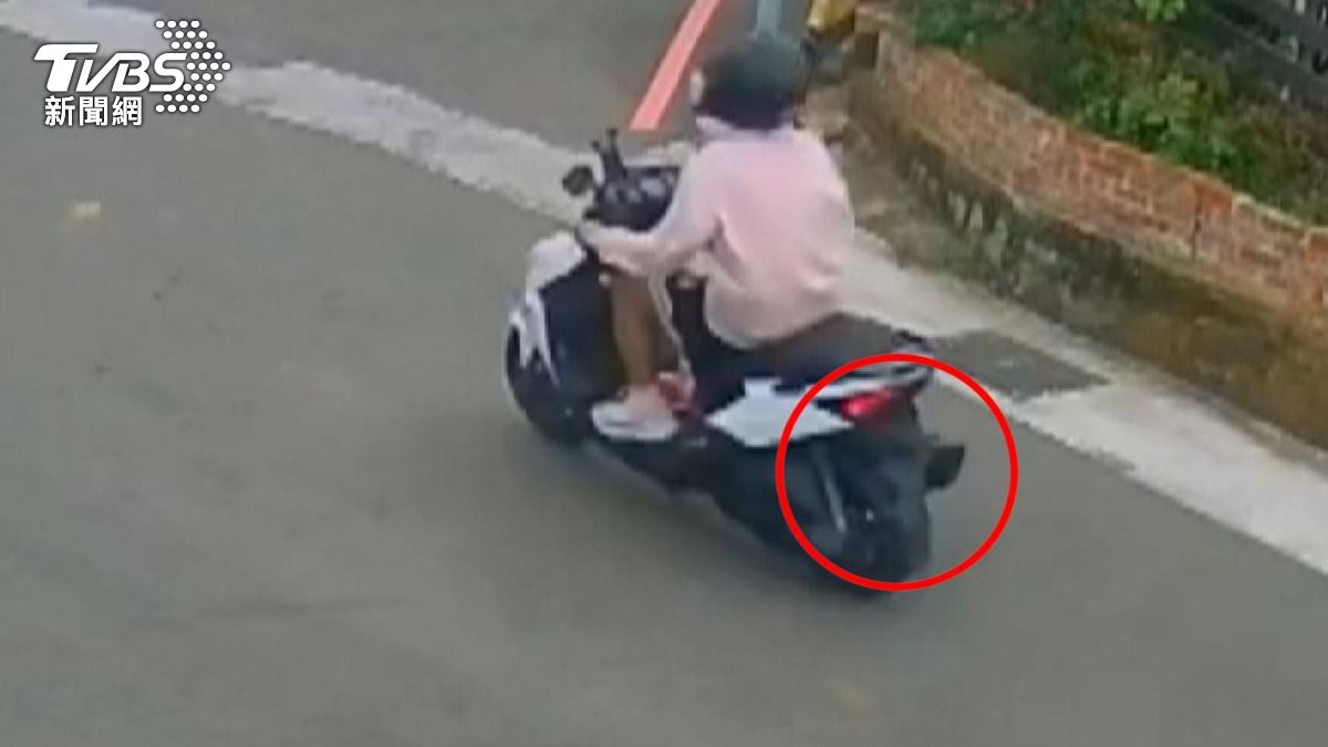 跟朋友借機車拔掉車牌，從苗栗騎到台中犯案。(圖／TVBS)