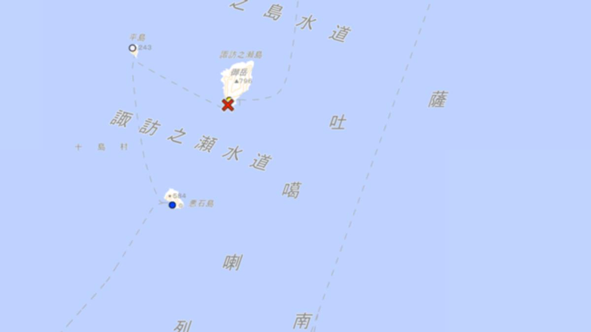 快訊/日本鹿兒島4.7地震!十島村最大震度5弱 災情曝光