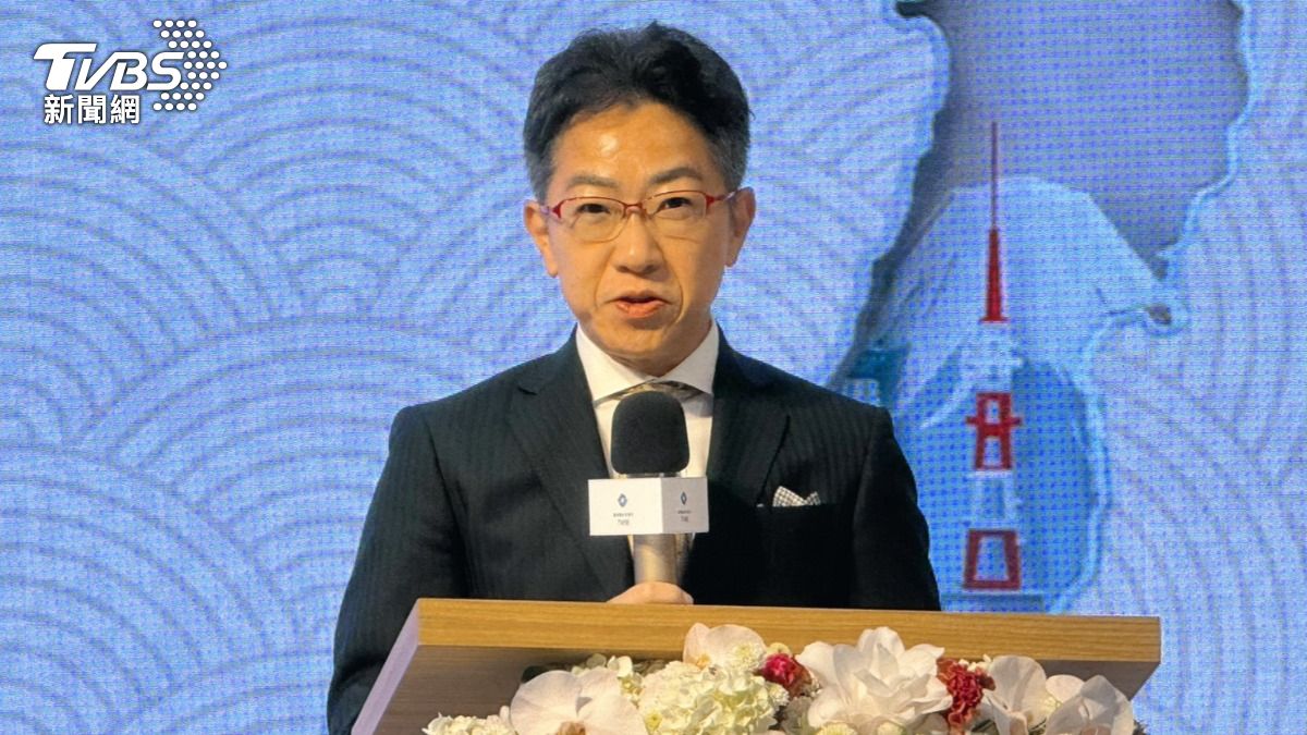東京證交所社長岩永守幸。(圖/謝佩穎攝)