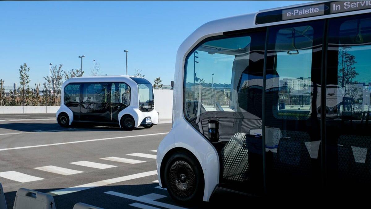 e-Palette曾於2021年東京奧運擔任選手接駁車。(圖/Toyota提供)
