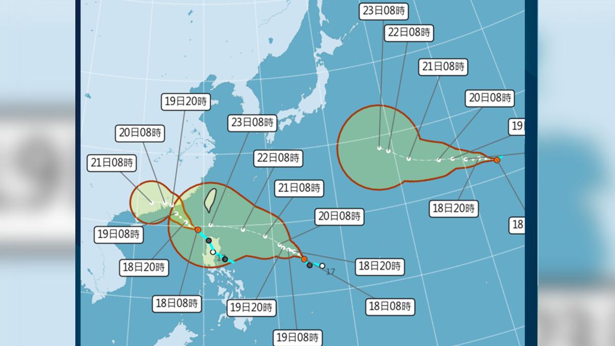 天氣／3熱低壓恐「接力生成」！大台北高溫飆37度、沿海有長浪