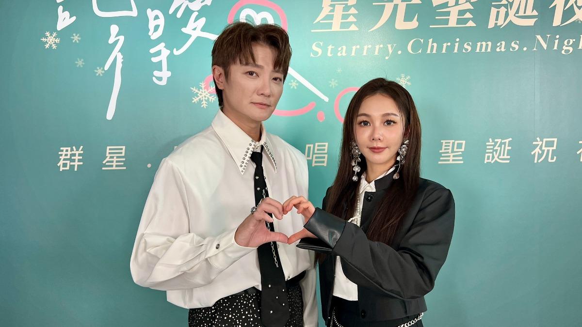 阿沁推出公益單曲〈城市聖誕星 City Christmas Star〉，邀請百位藝人共襄盛舉。（圖／紅心字會提供）