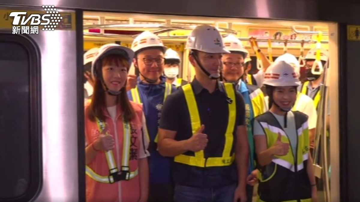 最難路線! 蔣視察信義東延段「拚明年通車」。(圖/TVBS)
