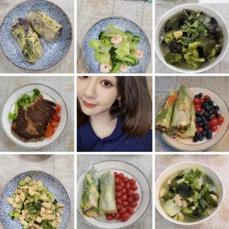 楊紫瘦身菜譜,蛋白質吃飽飽(圖/翻攝自楊紫 IG)