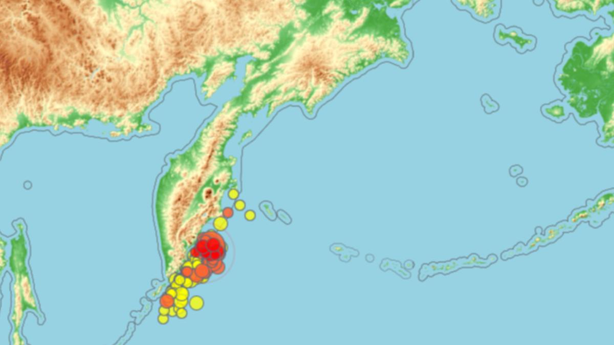 一週2次規模7以上!俄羅斯遠東7.8強震 餘震達5.8