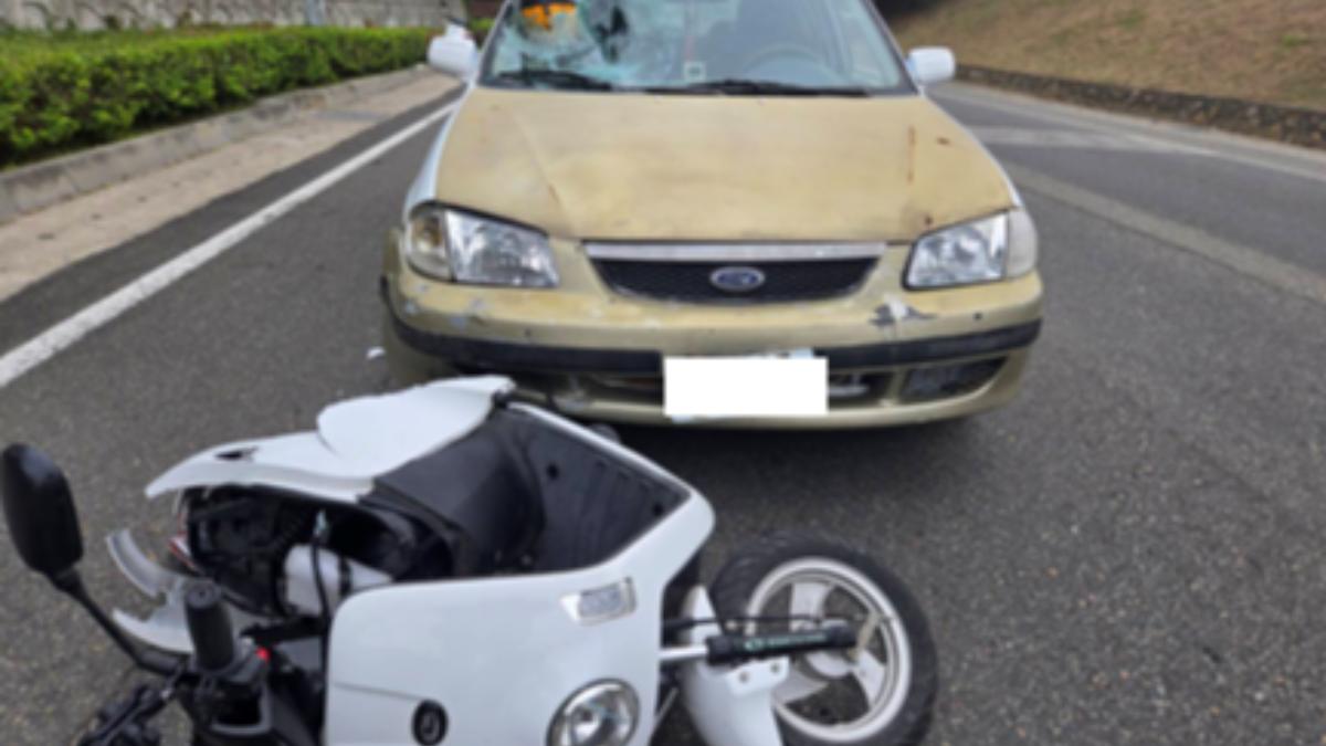 陸客赴金門旅遊 騎微型電動車遭撞 腦出血命危後送回大陸