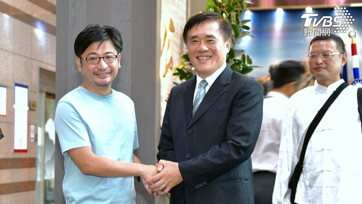 彰化縣議長謝典林表態支持郝龍斌參選黨主席。(圖／胡瑞麒攝)
