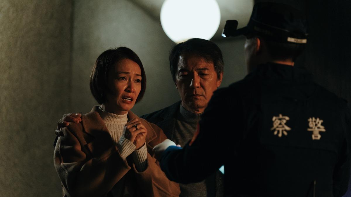 潘慧如（左）對戲戴立忍坦言壓力不小。（圖／牽猴子提供）