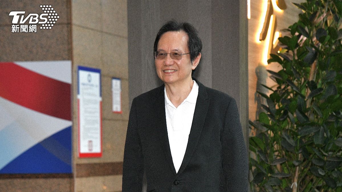 蔡志弘登記參選國民黨黨主席。(圖／胡瑞麒攝)