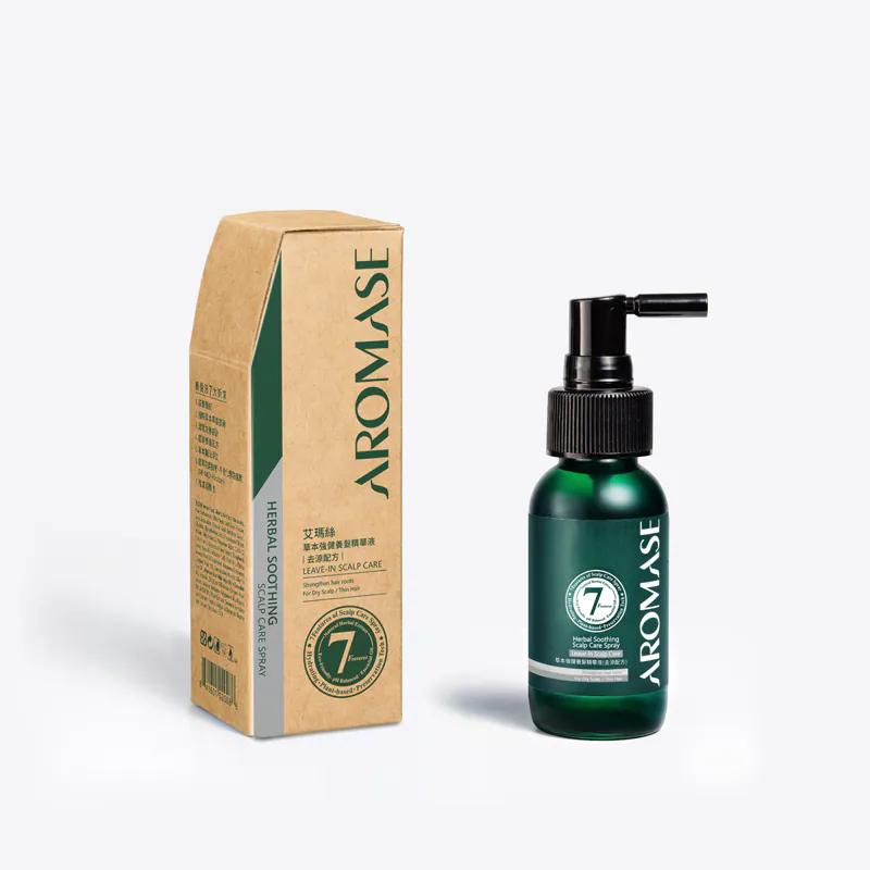 AROMASE 艾瑪絲草本強健養髮精華液質地清爽,適合夏天。(圖/翻攝自AROMASE官網)