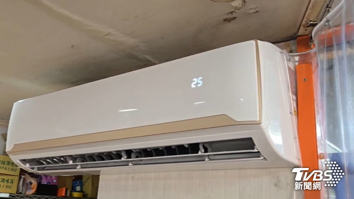部分店家開冷氣電費都破萬。(圖/TVBS)