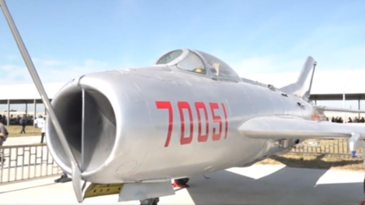 大陸殲-6無人機。(圖/TVBS)