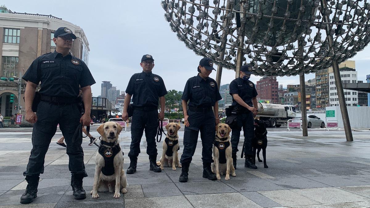 新北市警犬隊預計明年有望成為正式單位。（圖／新北市政府警察局警犬隊提供）