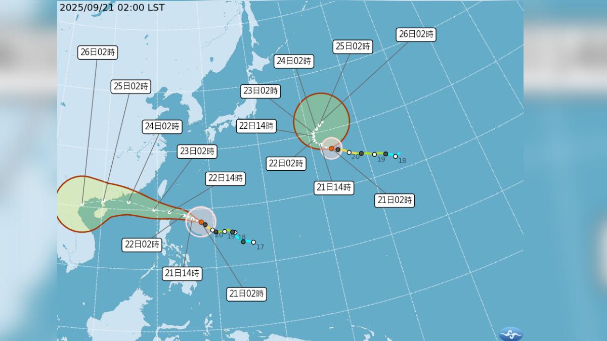 樺加沙升超強颱風!估24日最接近香港 離岸及山區吹11級風