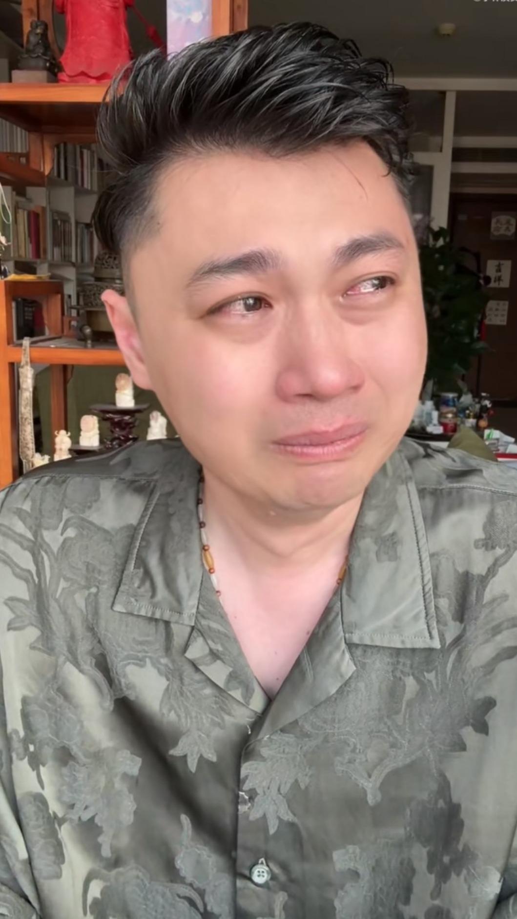 李林提到于朦朧熱淚盈眶。（圖／翻攝自李林微博）
