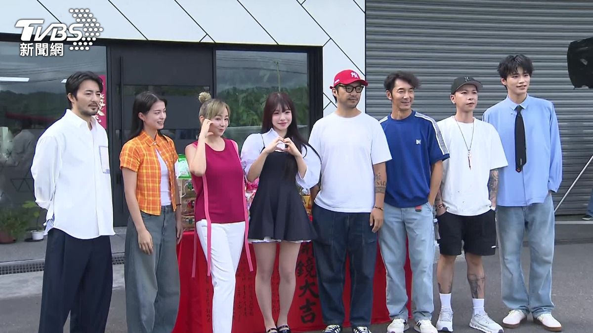 「辛亥隧道」卡司現身開鏡儀式。（圖／范宇宣攝）