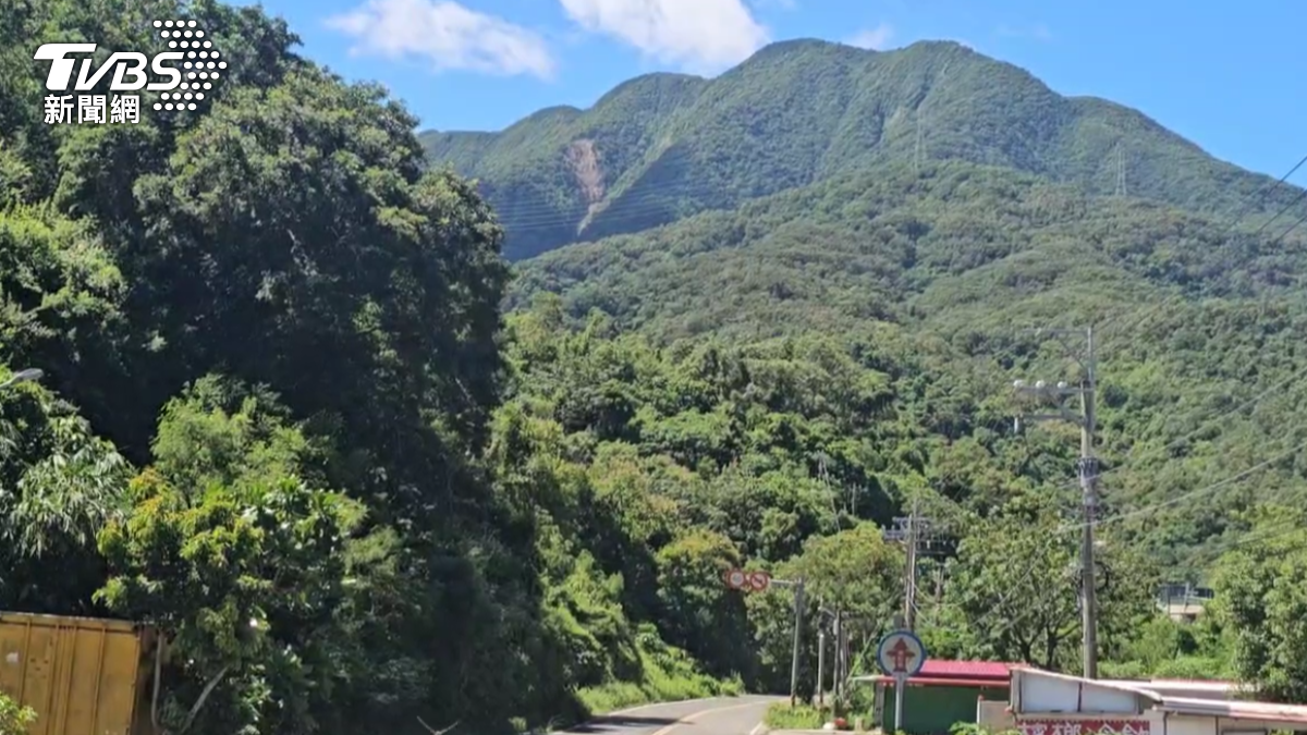 恆春百年級豪雨肆虐!獅子鄉「北里龍山崩塌」 21天雨量飆破千毫米(圖/TVBS)