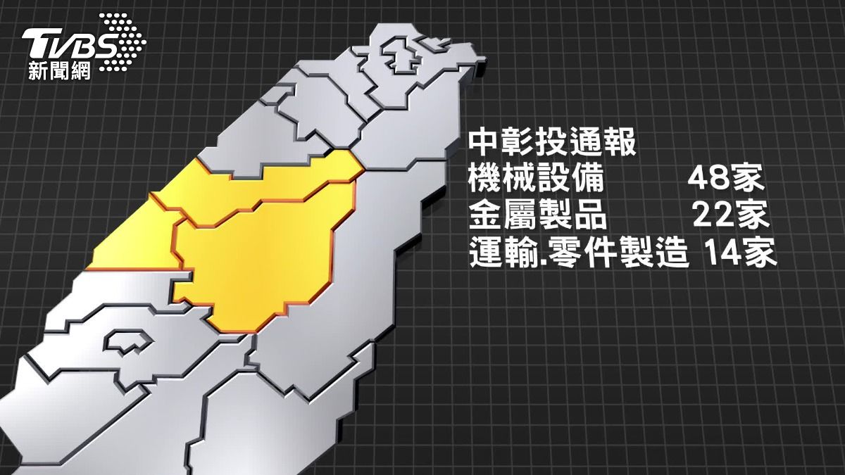 中部廠商大受影響,數據統計機械設備廠做四休三回報為多數。(圖/TVBS)
