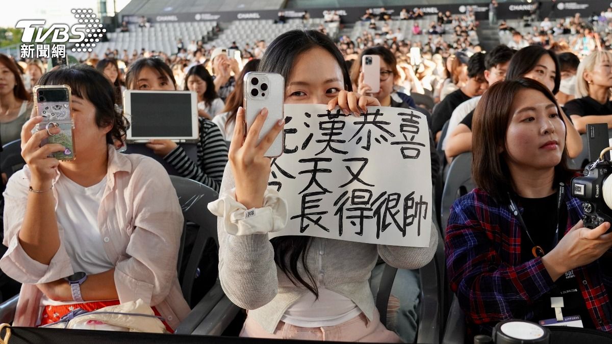 台下許多為許光漢而來的粉絲。(圖/區國強攝)