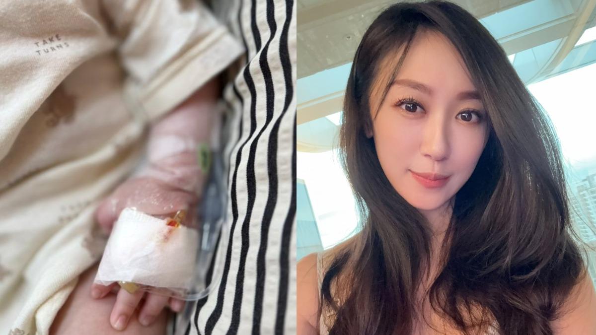 蔡允潔2個月兒子「進加護病房」! 崩潰痛哭祈禱:拜託健康平安