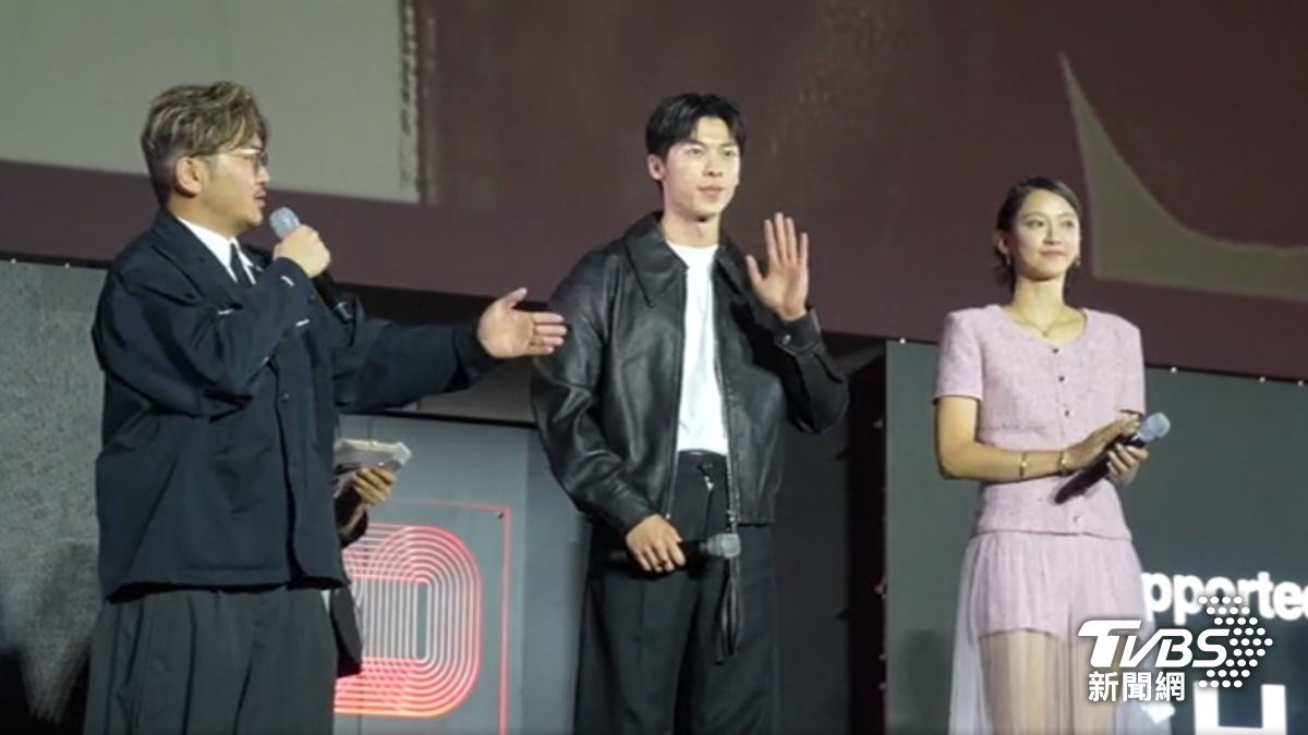 許光漢主演的愛情大片世界首映。（圖／TVBS）