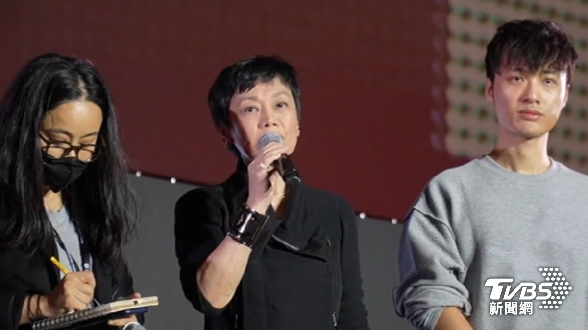 電影監製張艾嘉。（圖／TVBS）