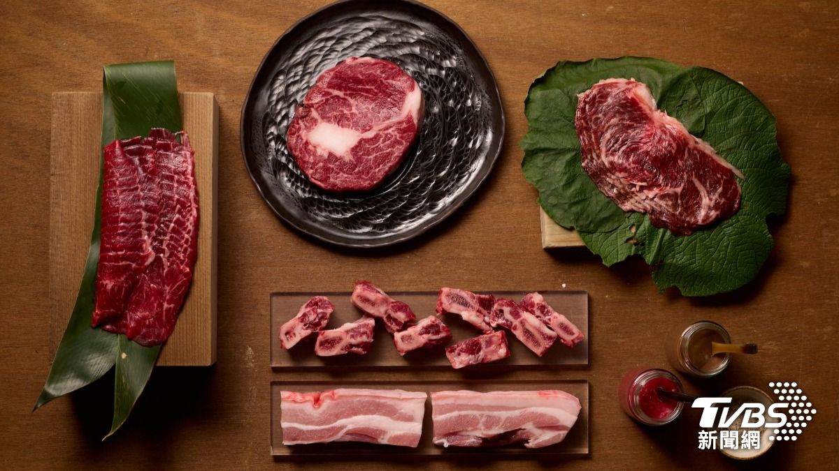 國產黑安格斯品牌牛肉「后土牛」。(圖/TVBS)