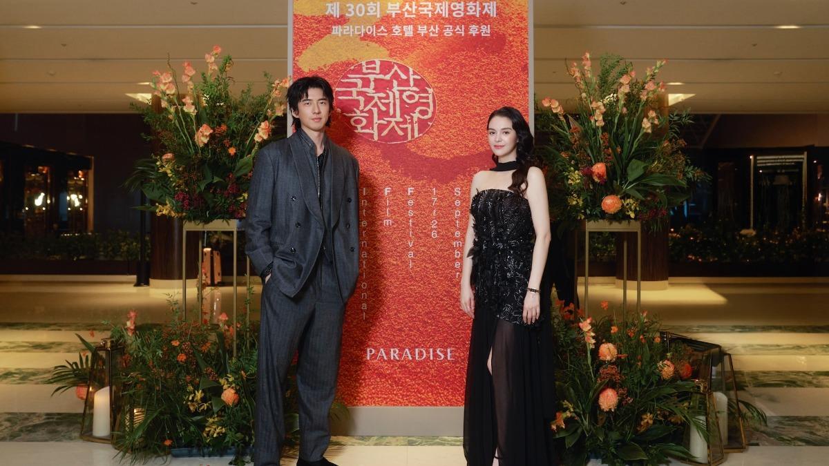 張榕容、傅孟柏受邀擔任《美麗佳人》亞洲之星大賞頒獎人。（圖／台北電影節提供）