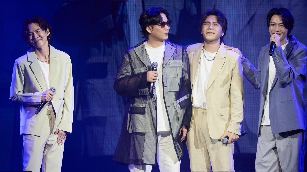 蕭煌奇找來李吳兄弟助陣。(圖/黑色吉他X華納音樂提供)