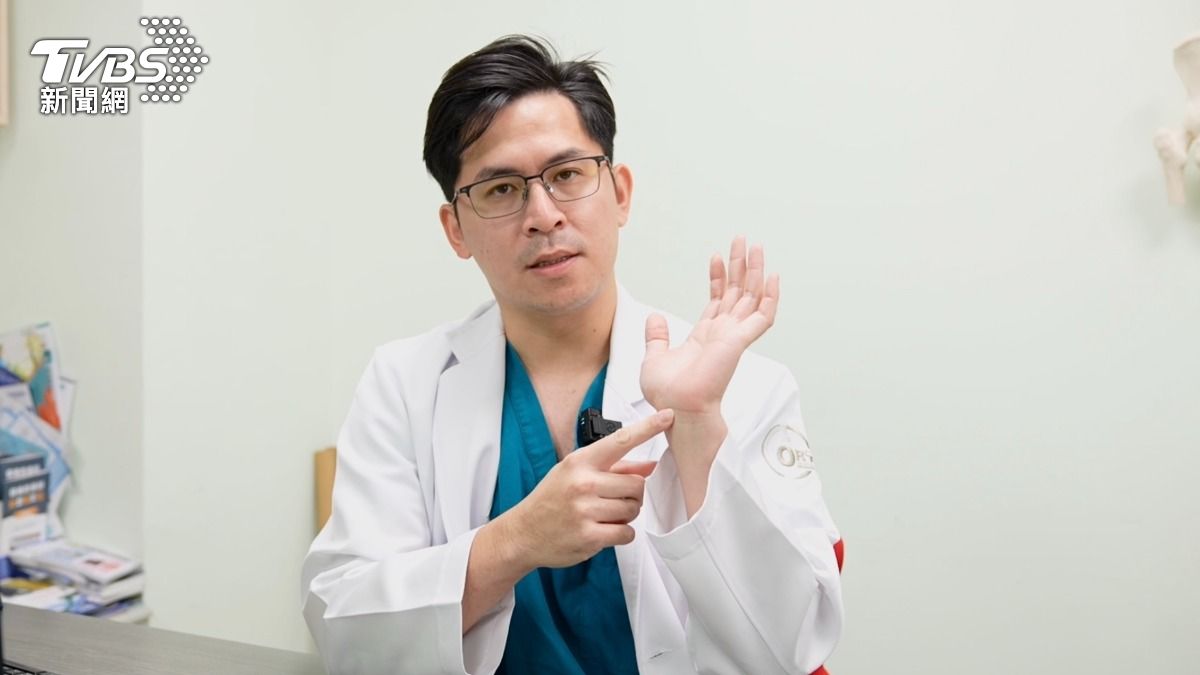 長期手麻!醫師:當心腕隧道症候群 夜間痛醒 (圖/TVBS)