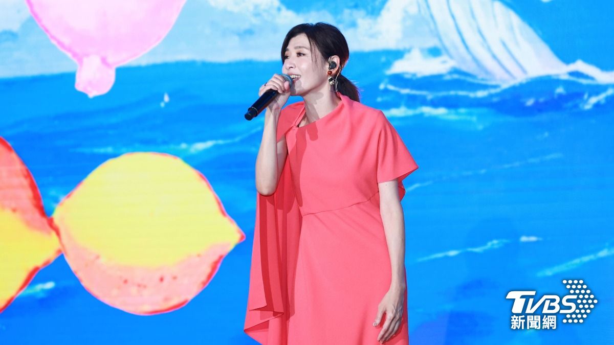 蘇慧倫亮麗現身,外表彷彿凍齡一般。(圖/趙世平攝)