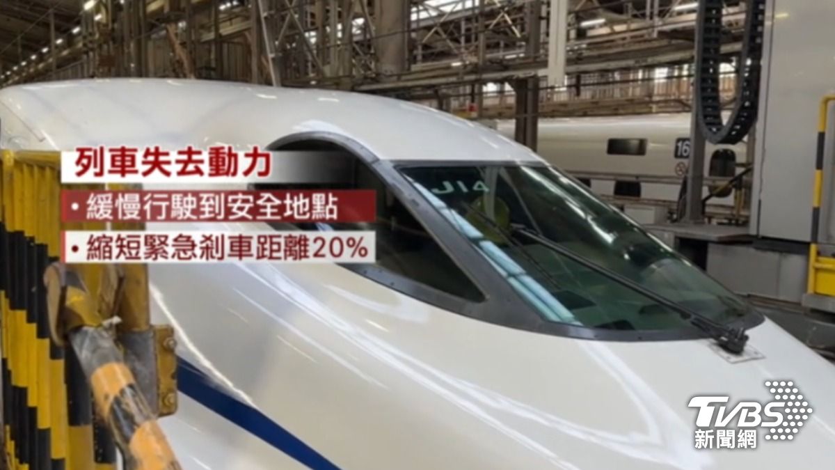 新車性能提升,遇到緊急狀況、列車沒電時,仍可以行駛到安全區域。。(圖/TVBS)
